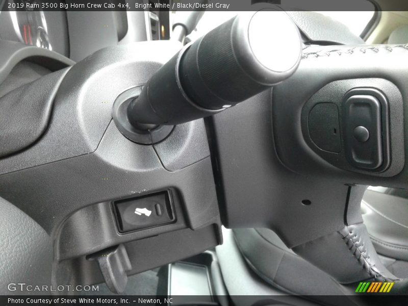 Bright White / Black/Diesel Gray 2019 Ram 3500 Big Horn Crew Cab 4x4