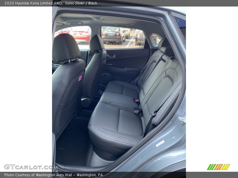 Sonic Silver / Black 2020 Hyundai Kona Limited AWD