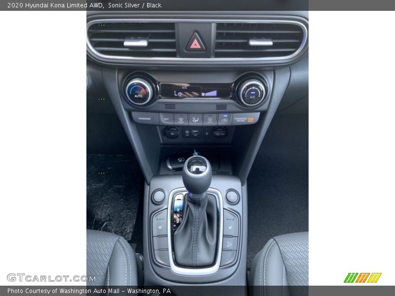 Sonic Silver / Black 2020 Hyundai Kona Limited AWD