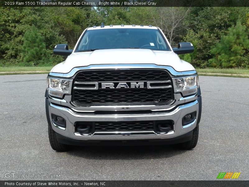 Bright White / Black/Diesel Gray 2019 Ram 5500 Tradesman Regular Cab Chassis
