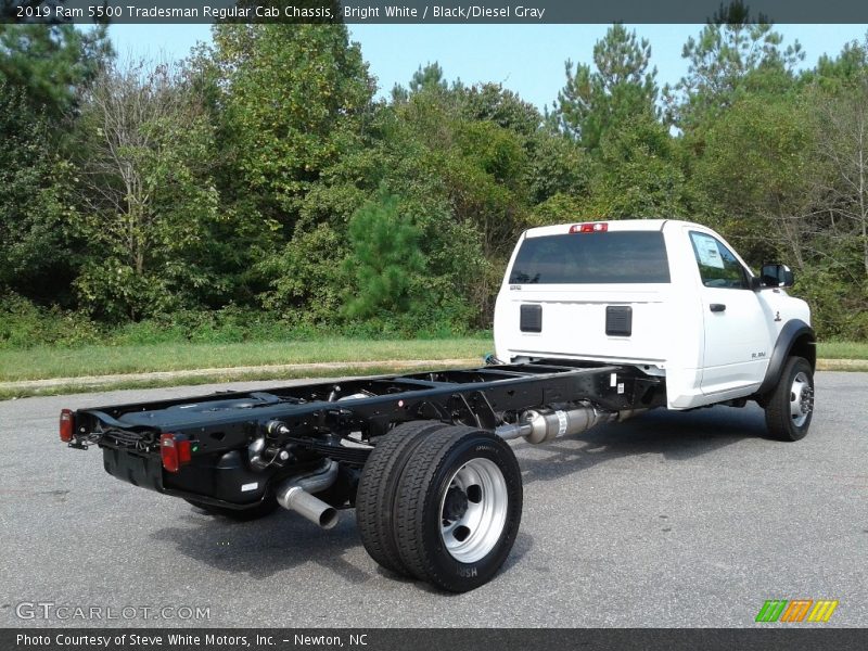 Bright White / Black/Diesel Gray 2019 Ram 5500 Tradesman Regular Cab Chassis