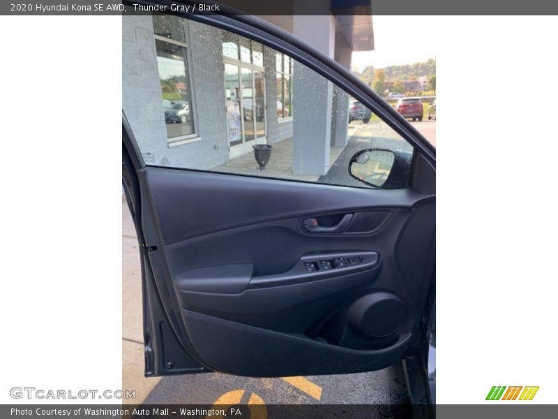 Thunder Gray / Black 2020 Hyundai Kona SE AWD