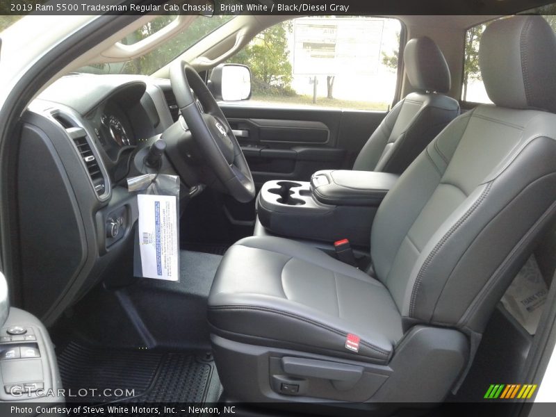 Front Seat of 2019 5500 Tradesman Regular Cab Chassis