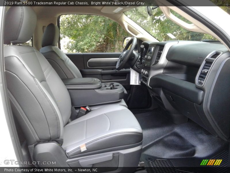  2019 5500 Tradesman Regular Cab Chassis Black/Diesel Gray Interior