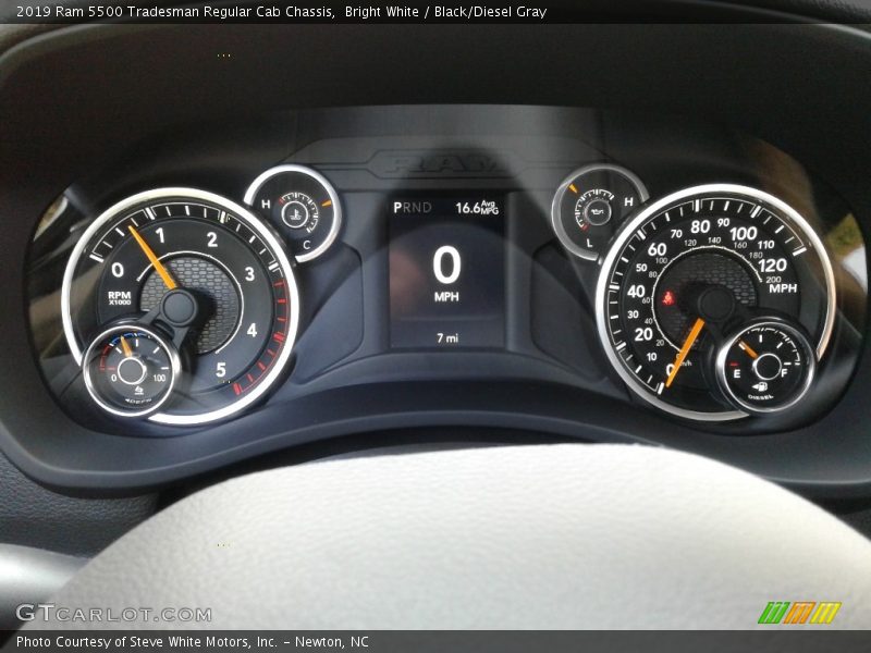  2019 5500 Tradesman Regular Cab Chassis Tradesman Regular Cab Chassis Gauges