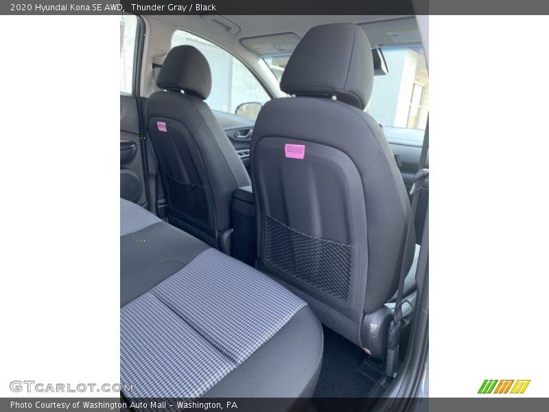 Thunder Gray / Black 2020 Hyundai Kona SE AWD