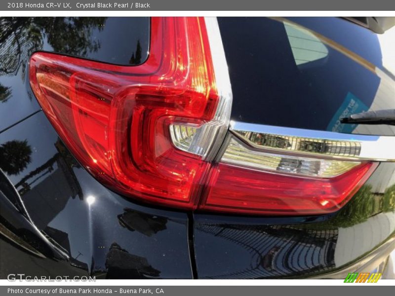 Crystal Black Pearl / Black 2018 Honda CR-V LX