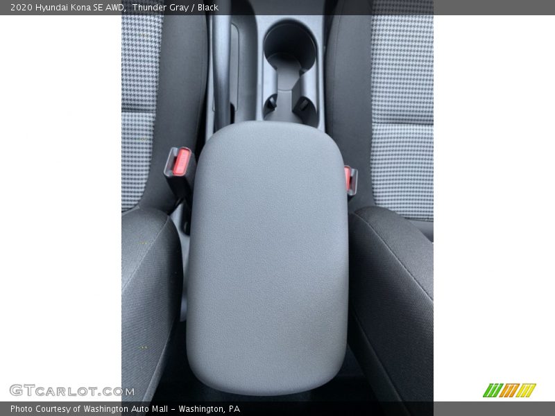 Thunder Gray / Black 2020 Hyundai Kona SE AWD