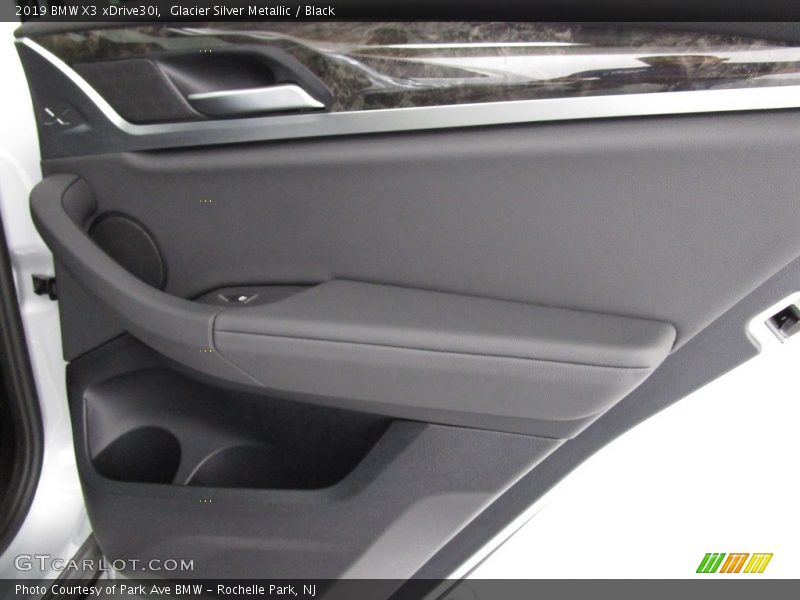 Glacier Silver Metallic / Black 2019 BMW X3 xDrive30i