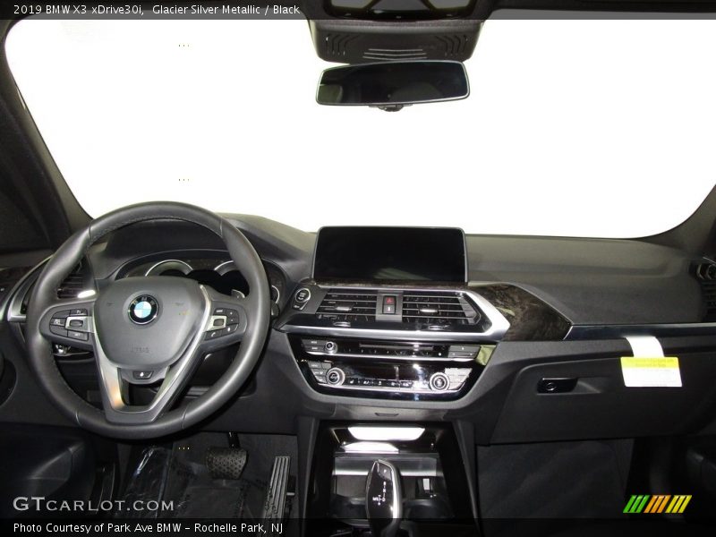 Glacier Silver Metallic / Black 2019 BMW X3 xDrive30i