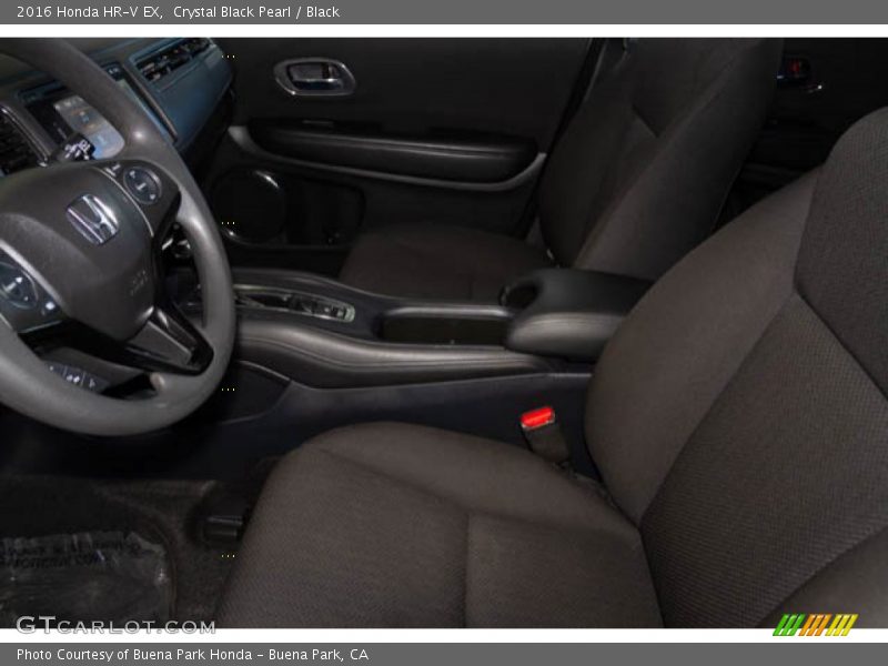 Crystal Black Pearl / Black 2016 Honda HR-V EX