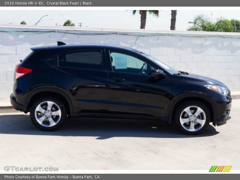 Crystal Black Pearl / Black 2016 Honda HR-V EX