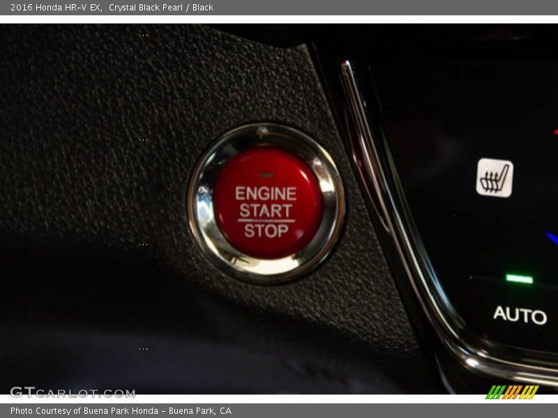 Crystal Black Pearl / Black 2016 Honda HR-V EX