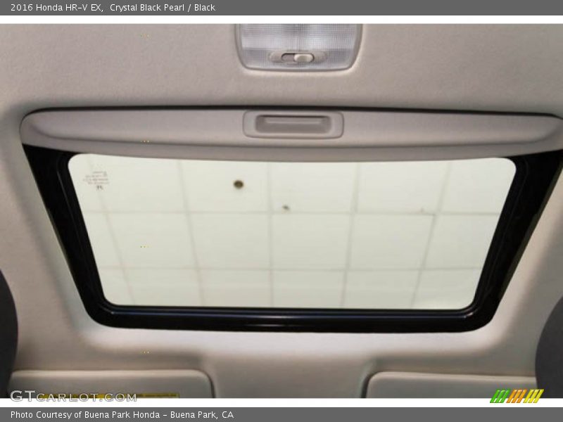 Crystal Black Pearl / Black 2016 Honda HR-V EX