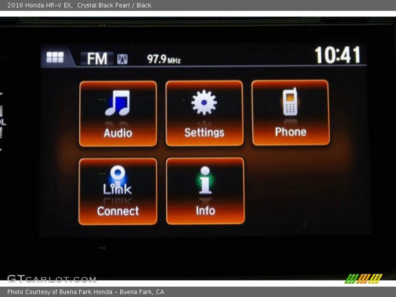 Crystal Black Pearl / Black 2016 Honda HR-V EX