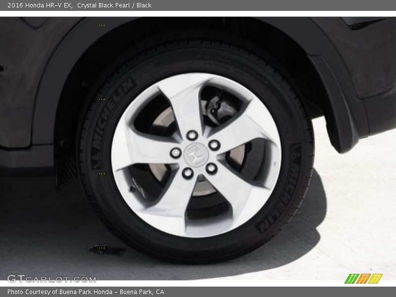 Crystal Black Pearl / Black 2016 Honda HR-V EX