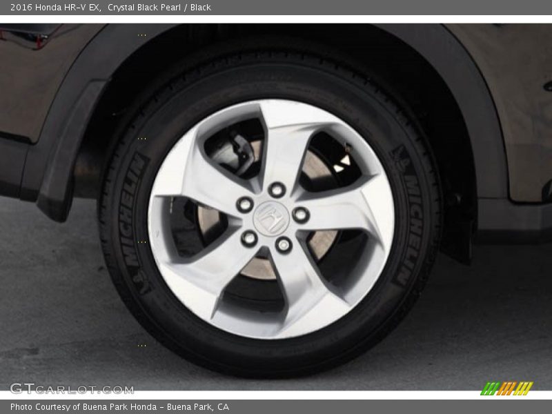 Crystal Black Pearl / Black 2016 Honda HR-V EX