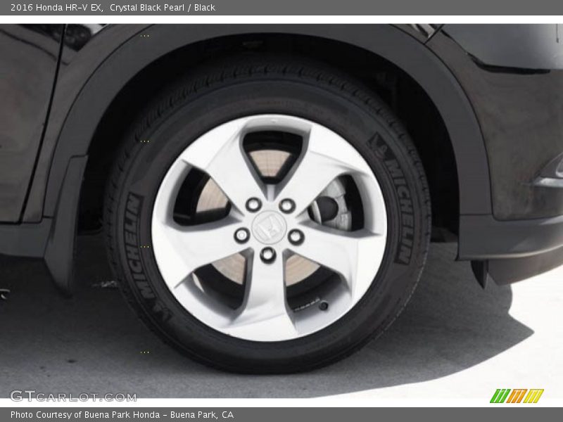Crystal Black Pearl / Black 2016 Honda HR-V EX