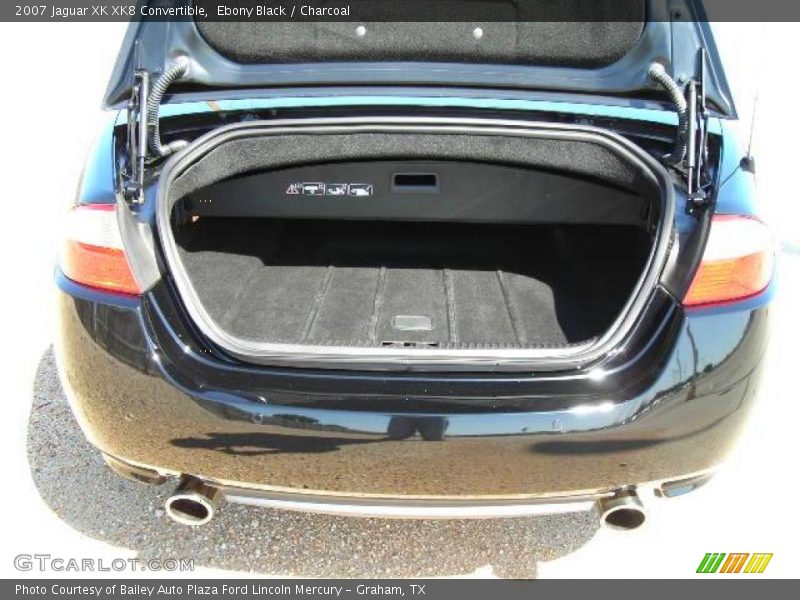 Ebony Black / Charcoal 2007 Jaguar XK XK8 Convertible