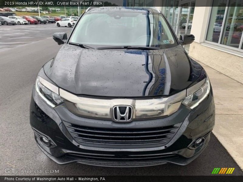 Crystal Black Pearl / Black 2019 Honda HR-V EX AWD