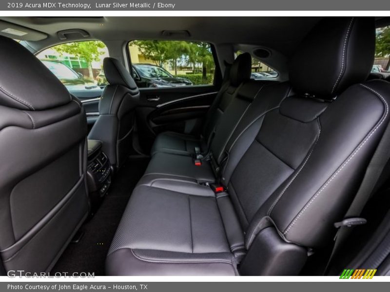 Lunar Silver Metallic / Ebony 2019 Acura MDX Technology