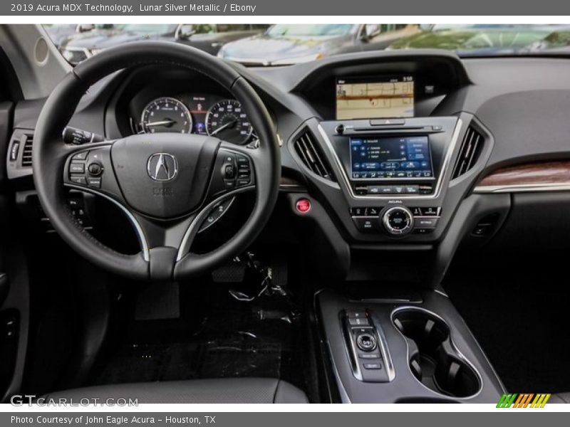 Lunar Silver Metallic / Ebony 2019 Acura MDX Technology