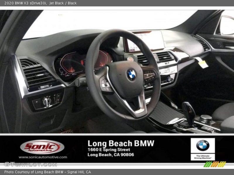 Jet Black / Black 2020 BMW X3 sDrive30i