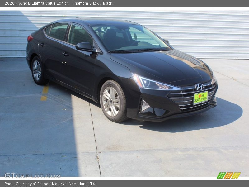 Phantom Black / Black 2020 Hyundai Elantra Value Edition