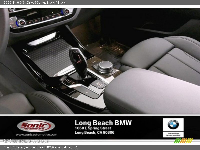 Jet Black / Black 2020 BMW X3 sDrive30i