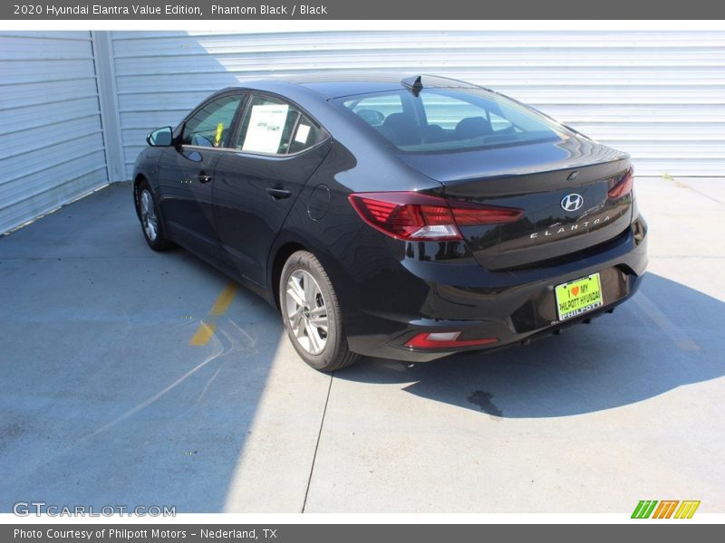 Phantom Black / Black 2020 Hyundai Elantra Value Edition