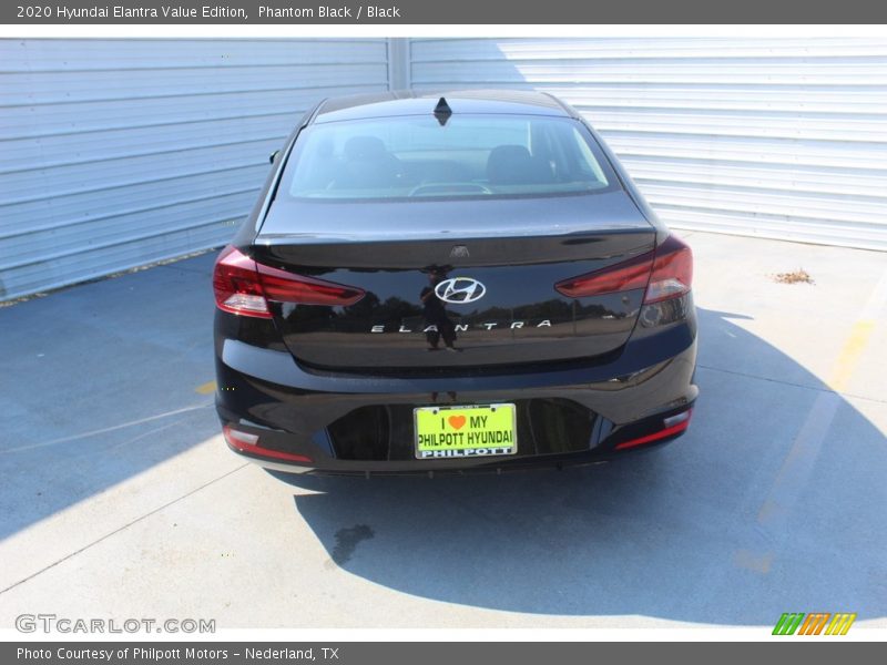 Phantom Black / Black 2020 Hyundai Elantra Value Edition
