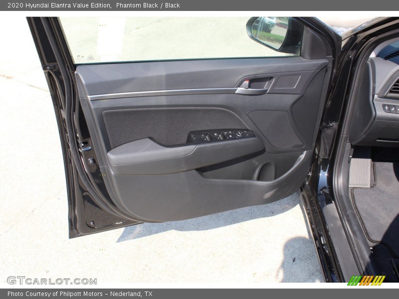 Phantom Black / Black 2020 Hyundai Elantra Value Edition