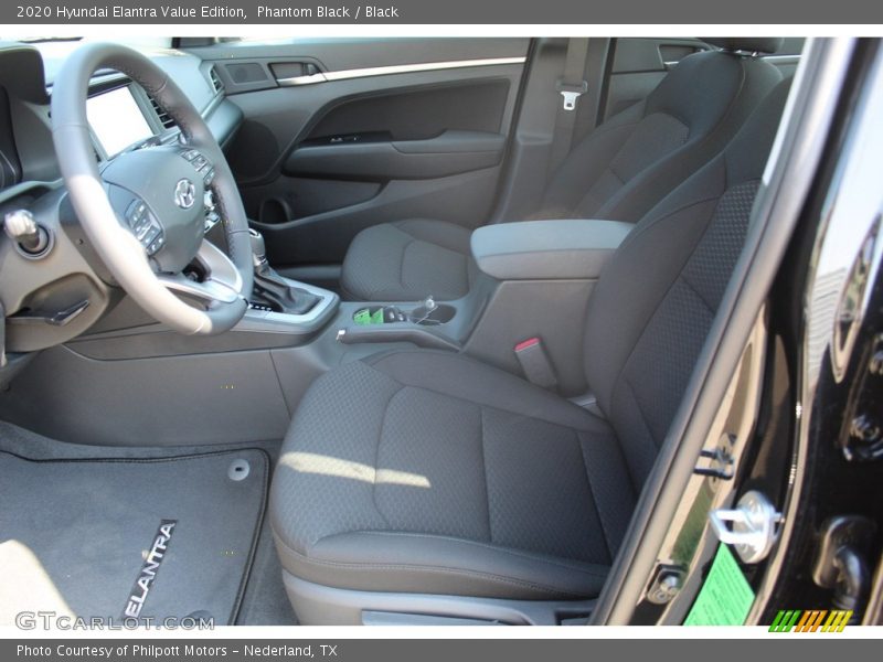 Phantom Black / Black 2020 Hyundai Elantra Value Edition