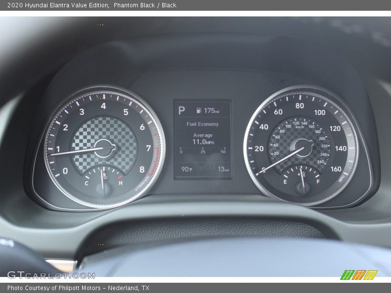 Phantom Black / Black 2020 Hyundai Elantra Value Edition