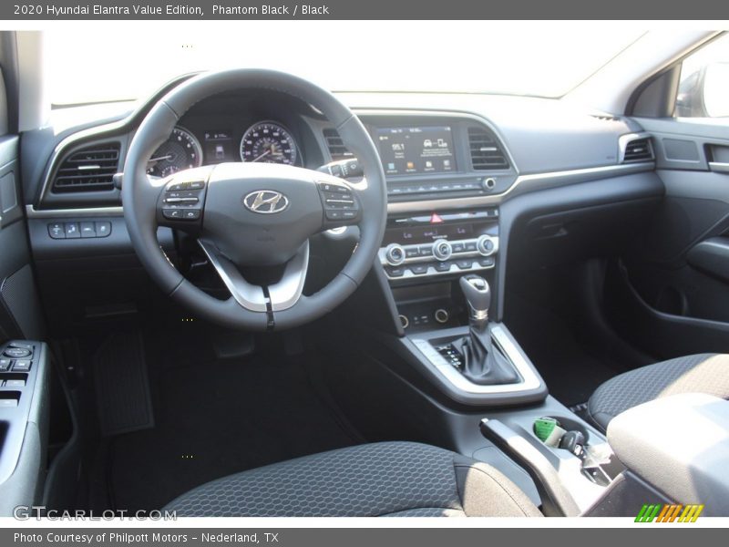 Phantom Black / Black 2020 Hyundai Elantra Value Edition