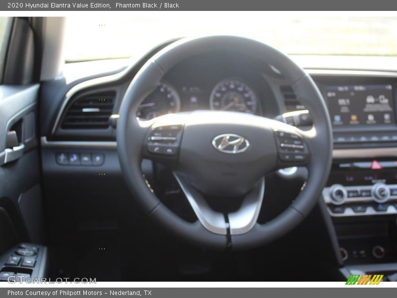 Phantom Black / Black 2020 Hyundai Elantra Value Edition