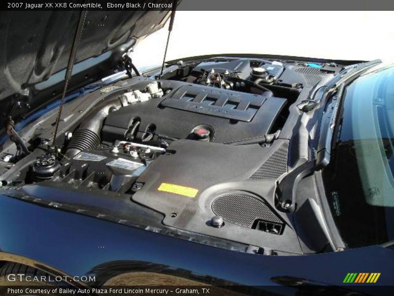 Ebony Black / Charcoal 2007 Jaguar XK XK8 Convertible