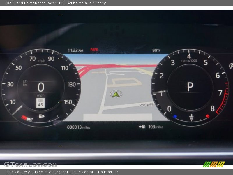 Aruba Metallic / Ebony 2020 Land Rover Range Rover HSE