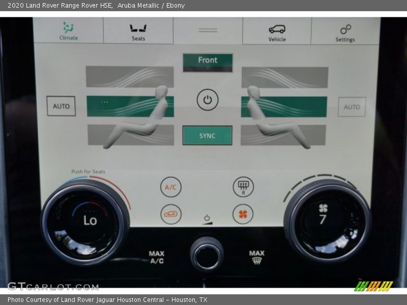 Aruba Metallic / Ebony 2020 Land Rover Range Rover HSE