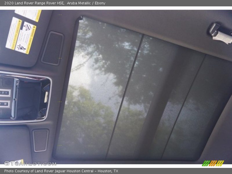 Aruba Metallic / Ebony 2020 Land Rover Range Rover HSE