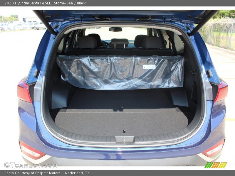 Stormy Sea / Black 2020 Hyundai Santa Fe SEL