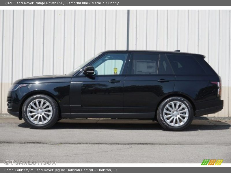  2020 Range Rover HSE Santorini Black Metallic