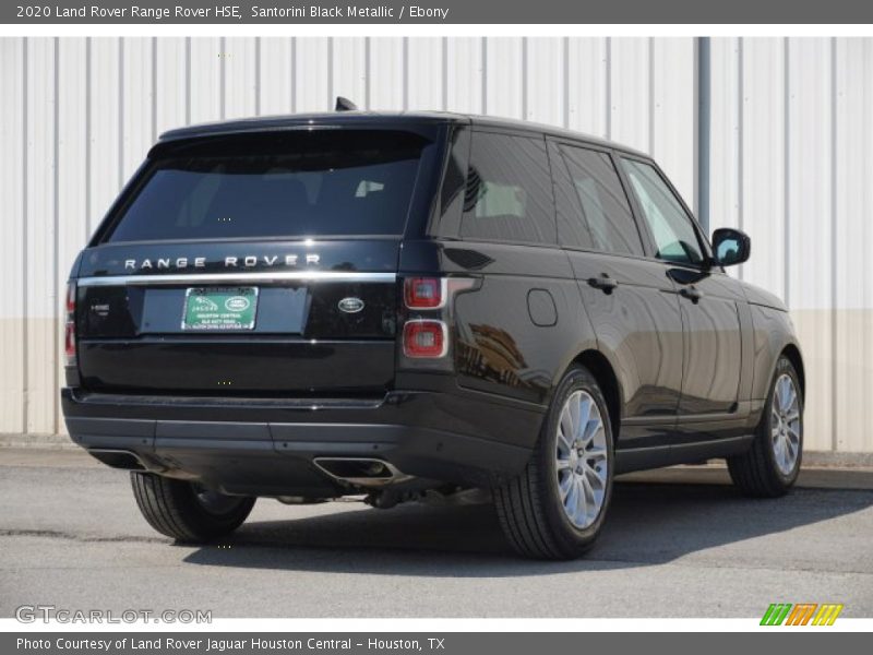 Santorini Black Metallic / Ebony 2020 Land Rover Range Rover HSE