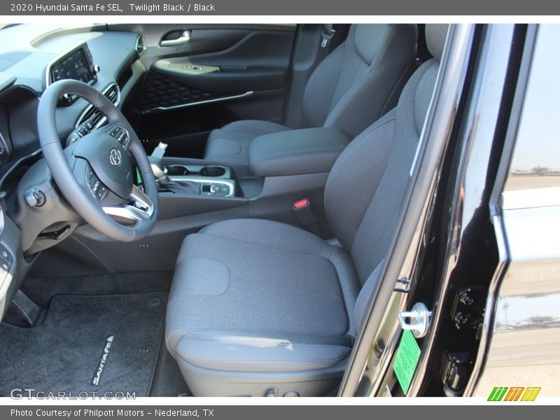 Twilight Black / Black 2020 Hyundai Santa Fe SEL