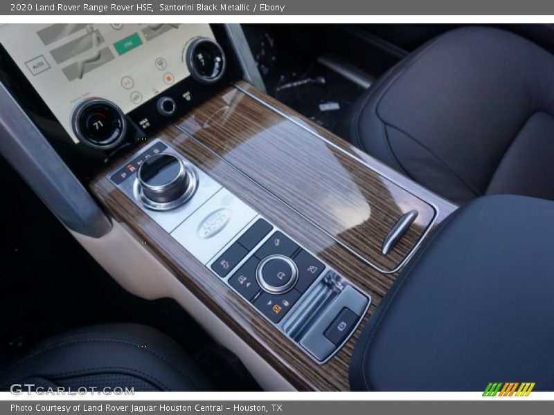 Controls of 2020 Range Rover HSE