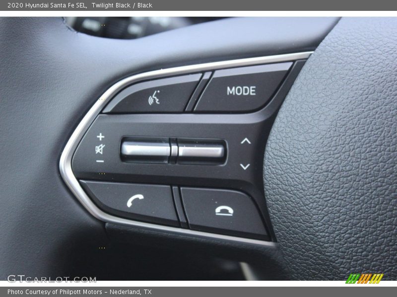 Twilight Black / Black 2020 Hyundai Santa Fe SEL