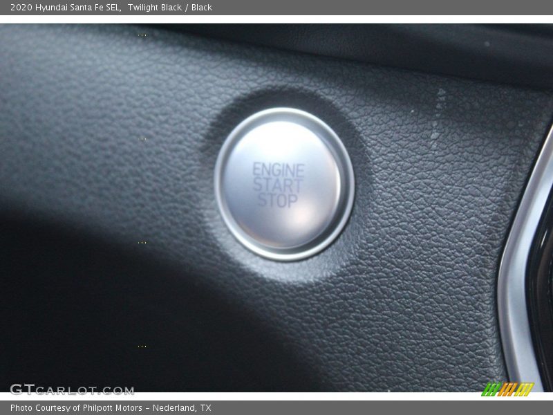 Twilight Black / Black 2020 Hyundai Santa Fe SEL