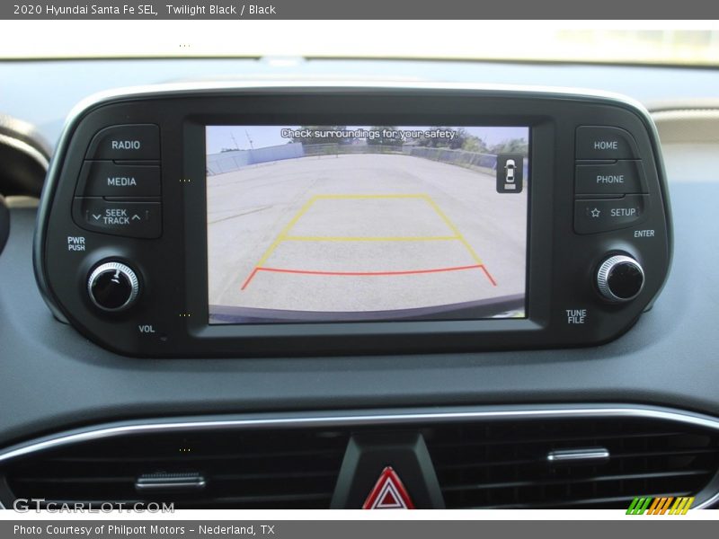 Twilight Black / Black 2020 Hyundai Santa Fe SEL