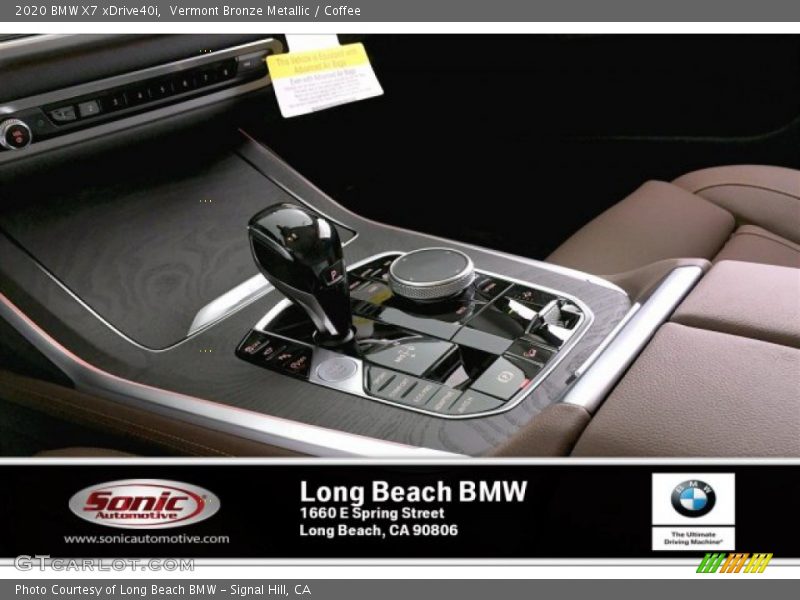 Vermont Bronze Metallic / Coffee 2020 BMW X7 xDrive40i