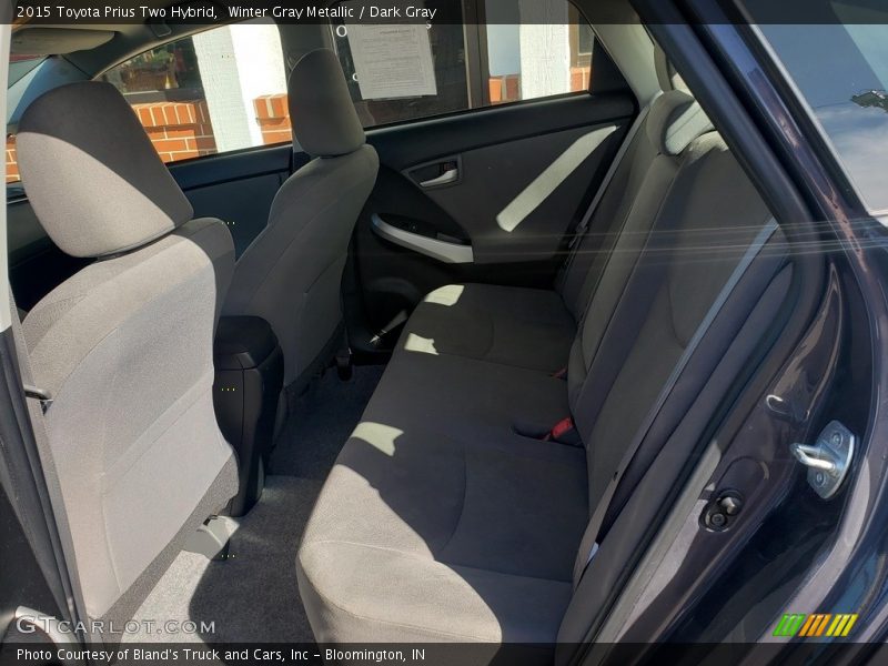 Winter Gray Metallic / Dark Gray 2015 Toyota Prius Two Hybrid